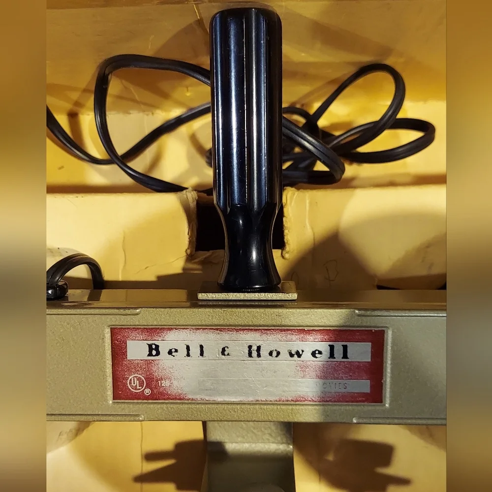 Vintage Bell Howell Flood Light Bar Lamp 375w For Indoor Projector Movies #28801